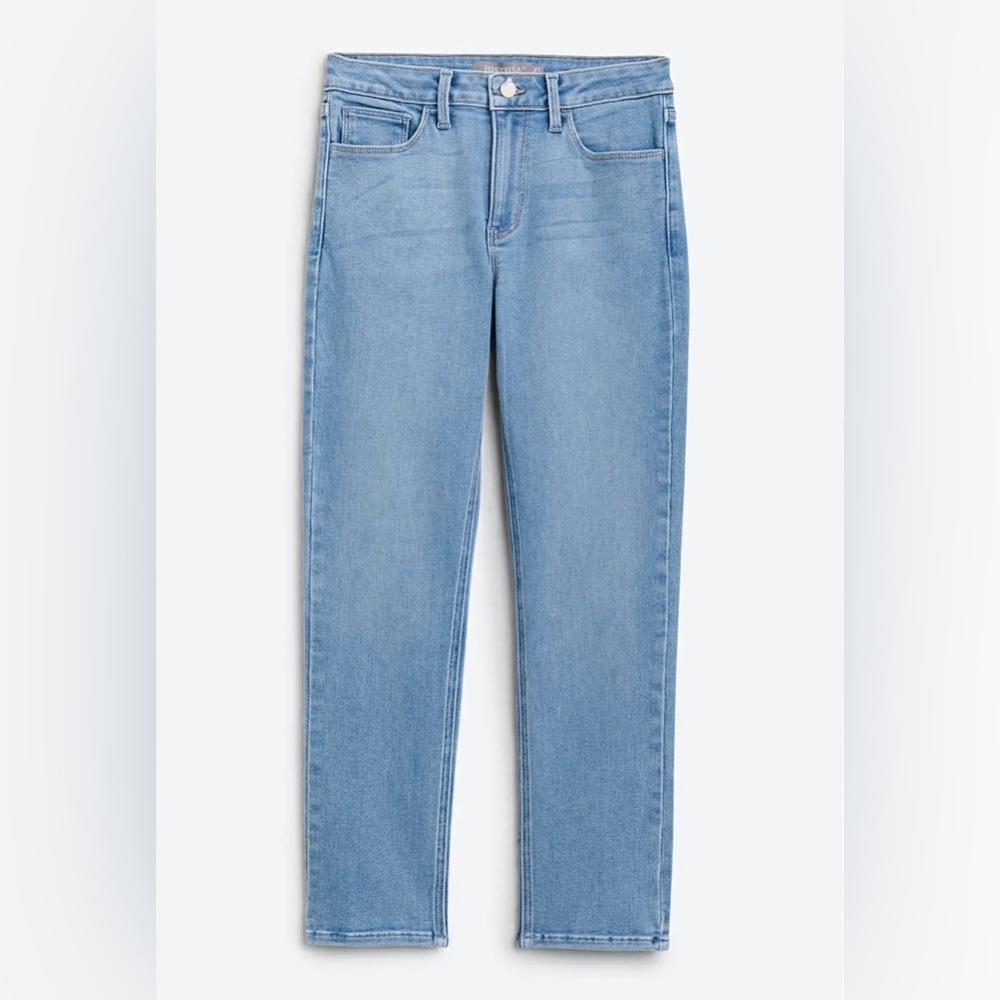 LIKE NEW Just U.S.A. Mid rise light wash slim straight jeans